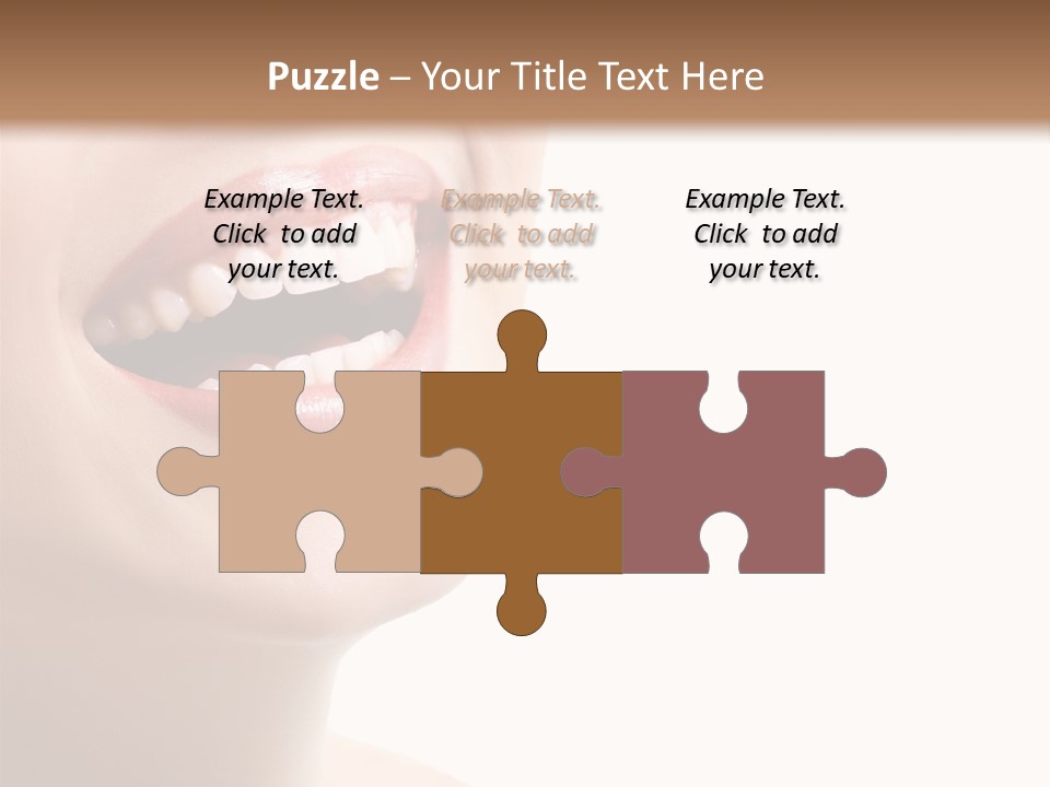 Joyful Fresh Person PowerPoint Template