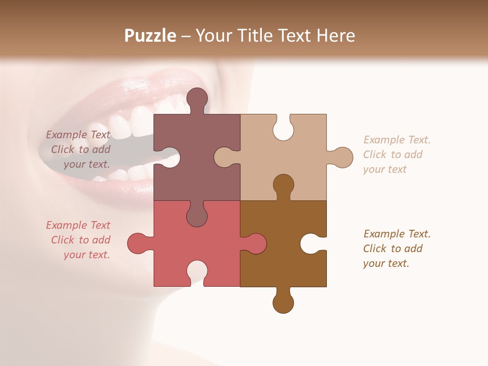 Joyful Fresh Person PowerPoint Template