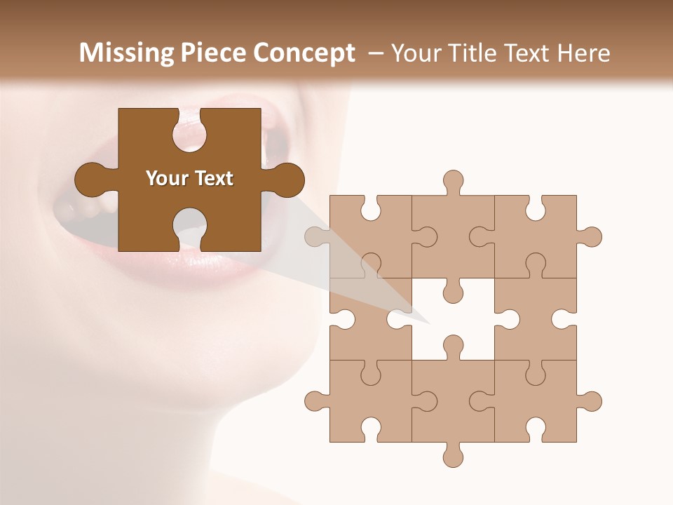 Joyful Fresh Person PowerPoint Template