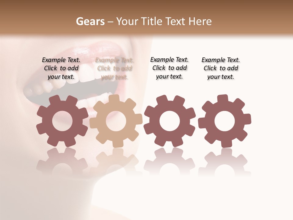 Joyful Fresh Person PowerPoint Template