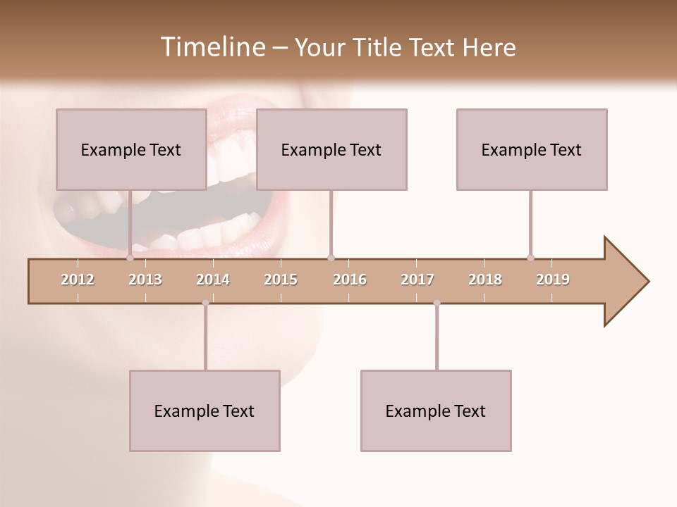 Joyful Fresh Person PowerPoint Template