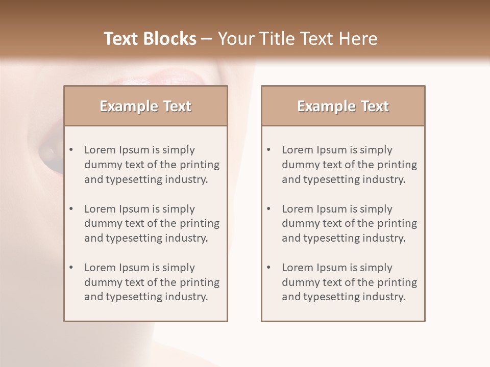 Joyful Fresh Person PowerPoint Template