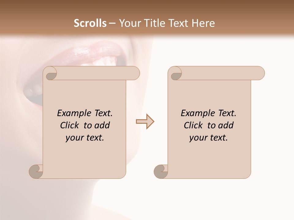 Joyful Fresh Person PowerPoint Template