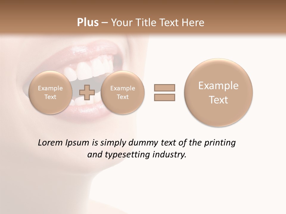 Joyful Fresh Person PowerPoint Template