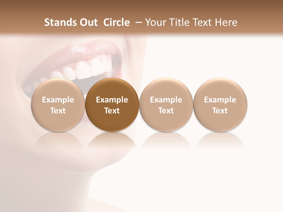 Joyful Fresh Person PowerPoint Template