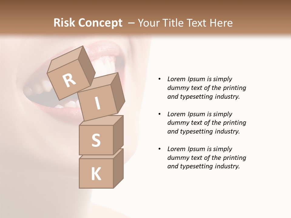 Joyful Fresh Person PowerPoint Template