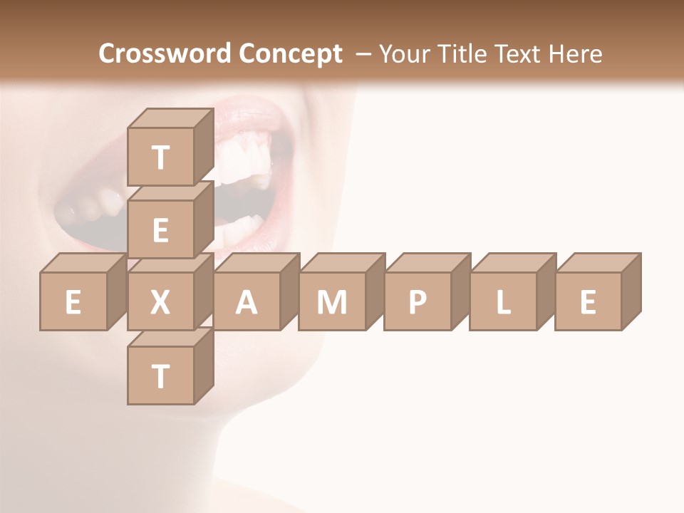 Joyful Fresh Person PowerPoint Template