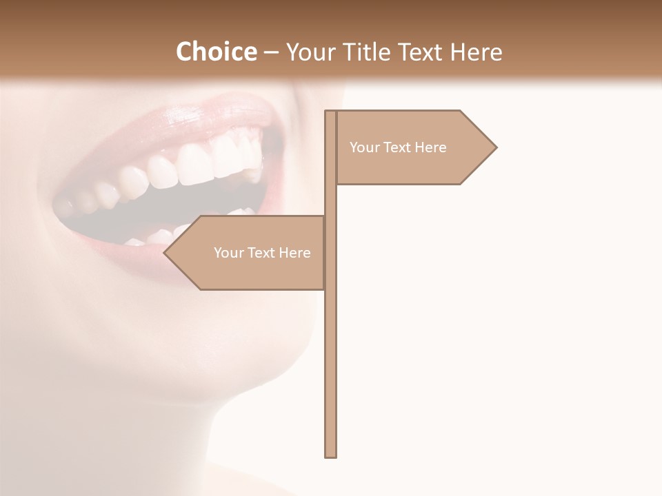 Joyful Fresh Person PowerPoint Template