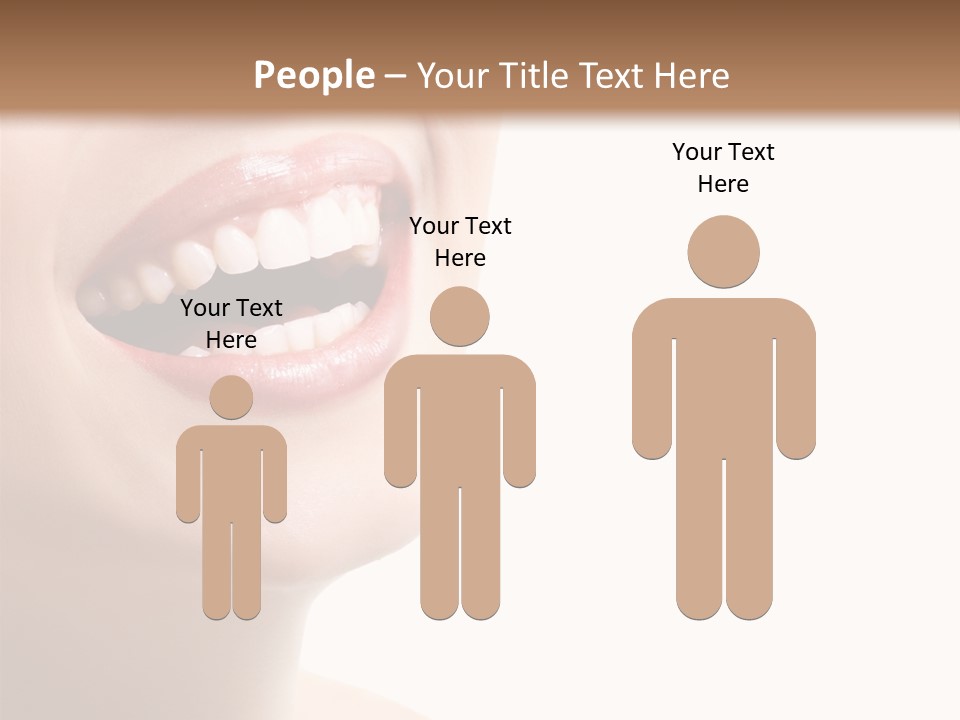 Joyful Fresh Person PowerPoint Template