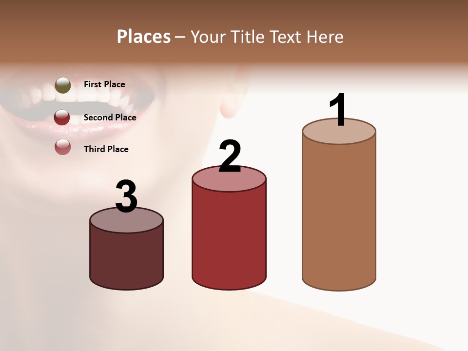 Mouth Beauty Person PowerPoint Template