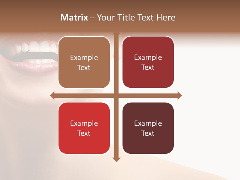 Mouth Beauty Person PowerPoint Template