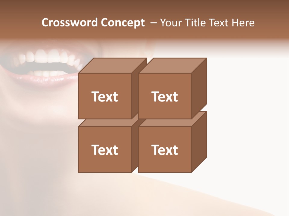 Mouth Beauty Person PowerPoint Template