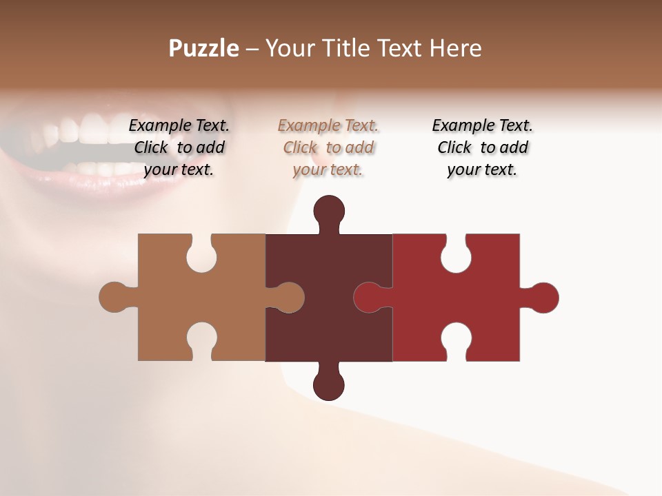 Mouth Beauty Person PowerPoint Template