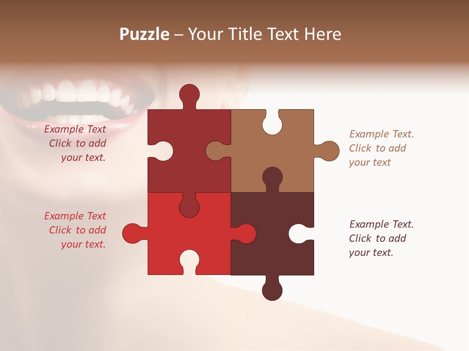 Mouth Beauty Person PowerPoint Template