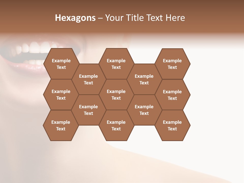 Mouth Beauty Person PowerPoint Template