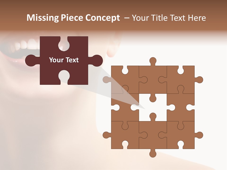 Mouth Beauty Person PowerPoint Template