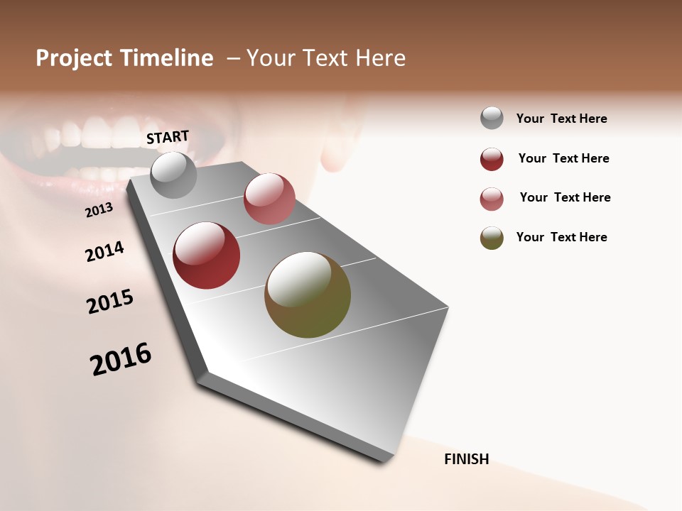 Mouth Beauty Person PowerPoint Template