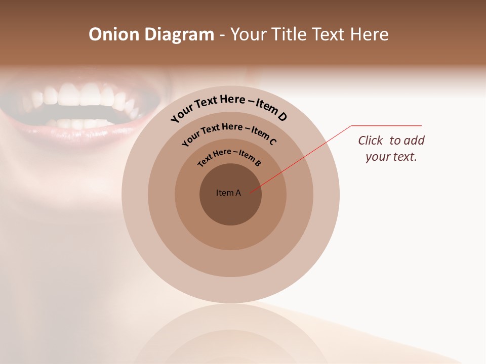 Mouth Beauty Person PowerPoint Template