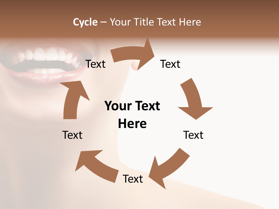 Mouth Beauty Person PowerPoint Template