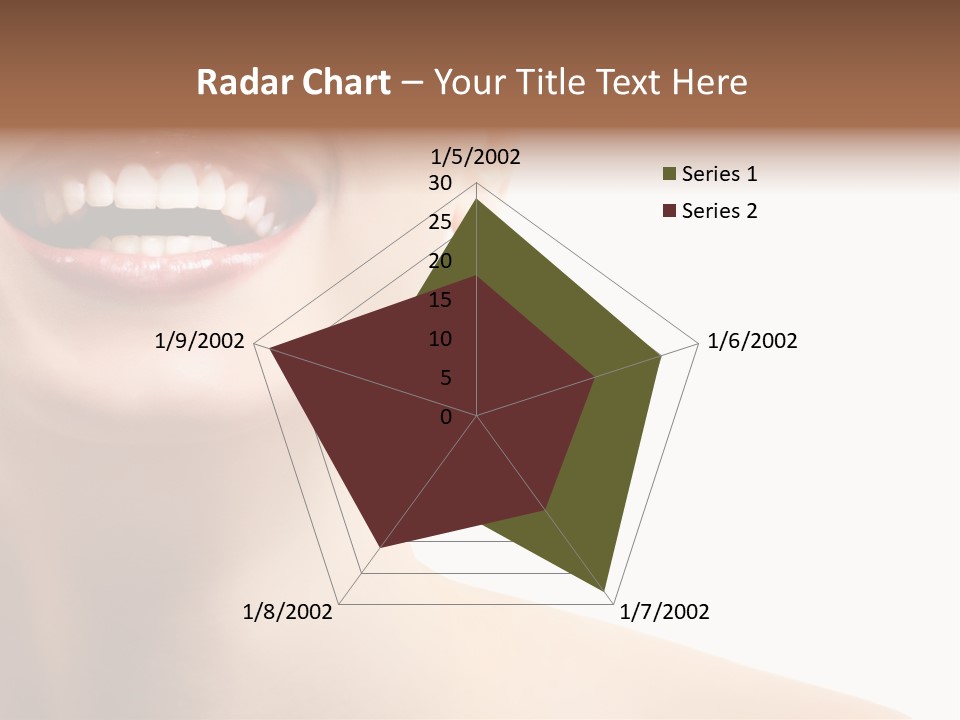 Mouth Beauty Person PowerPoint Template