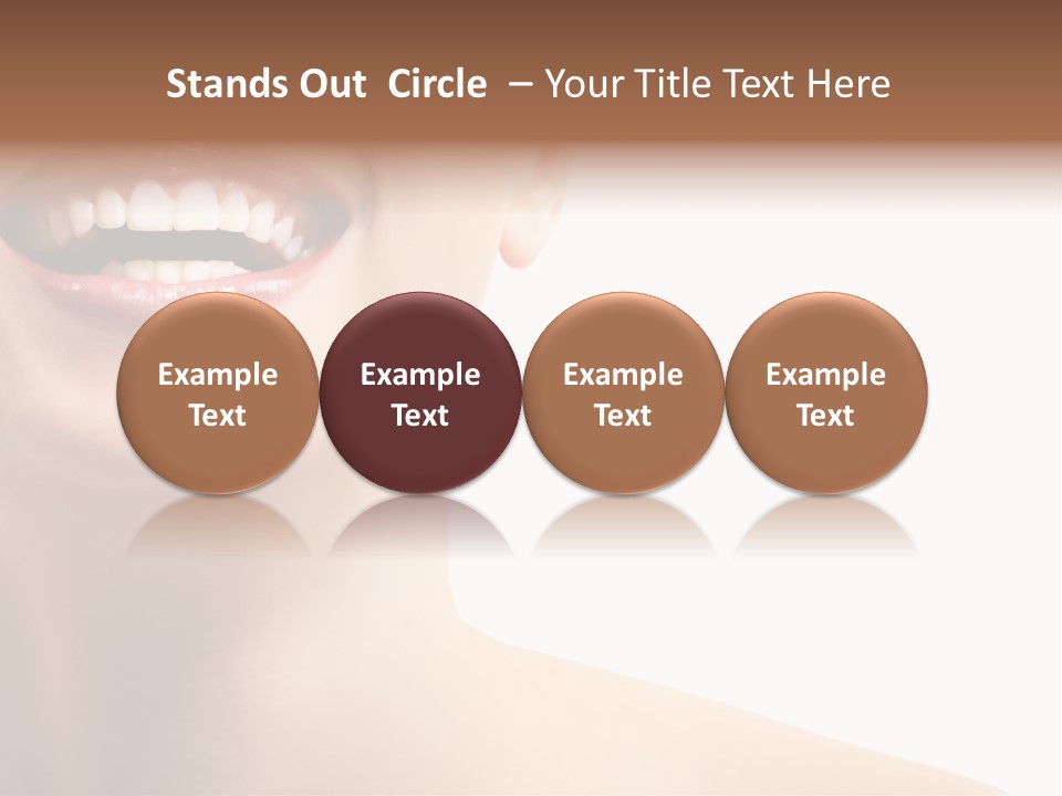 Mouth Beauty Person PowerPoint Template