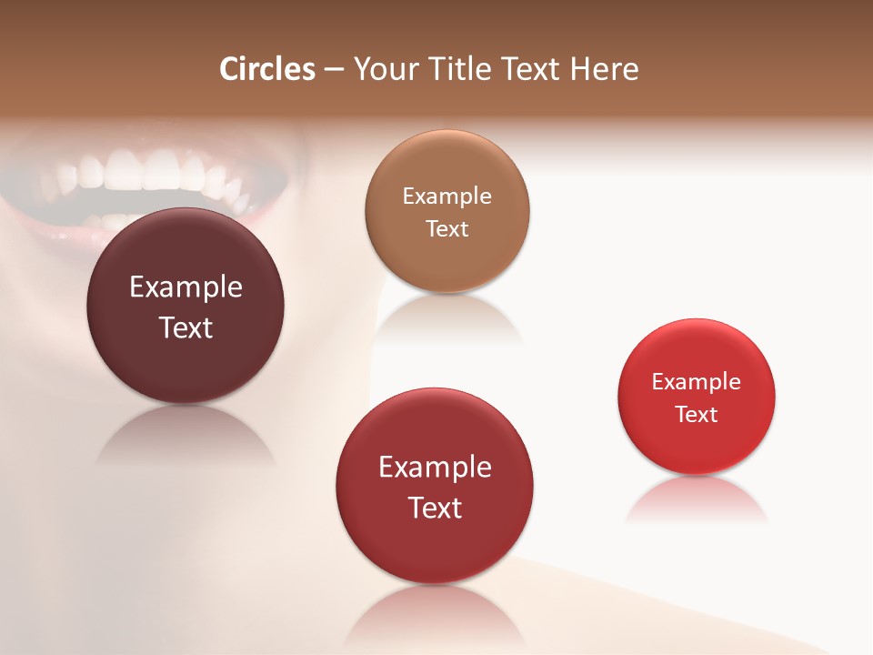 Mouth Beauty Person PowerPoint Template