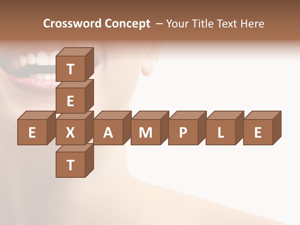 Mouth Beauty Person PowerPoint Template