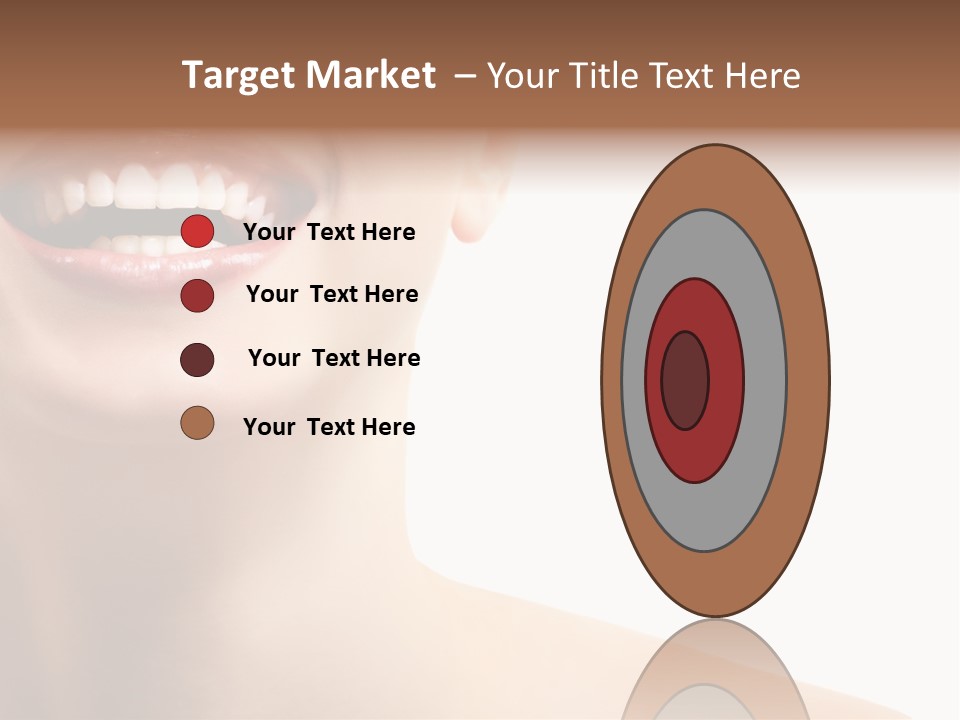 Mouth Beauty Person PowerPoint Template