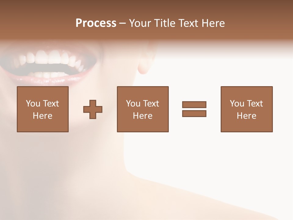 Mouth Beauty Person PowerPoint Template