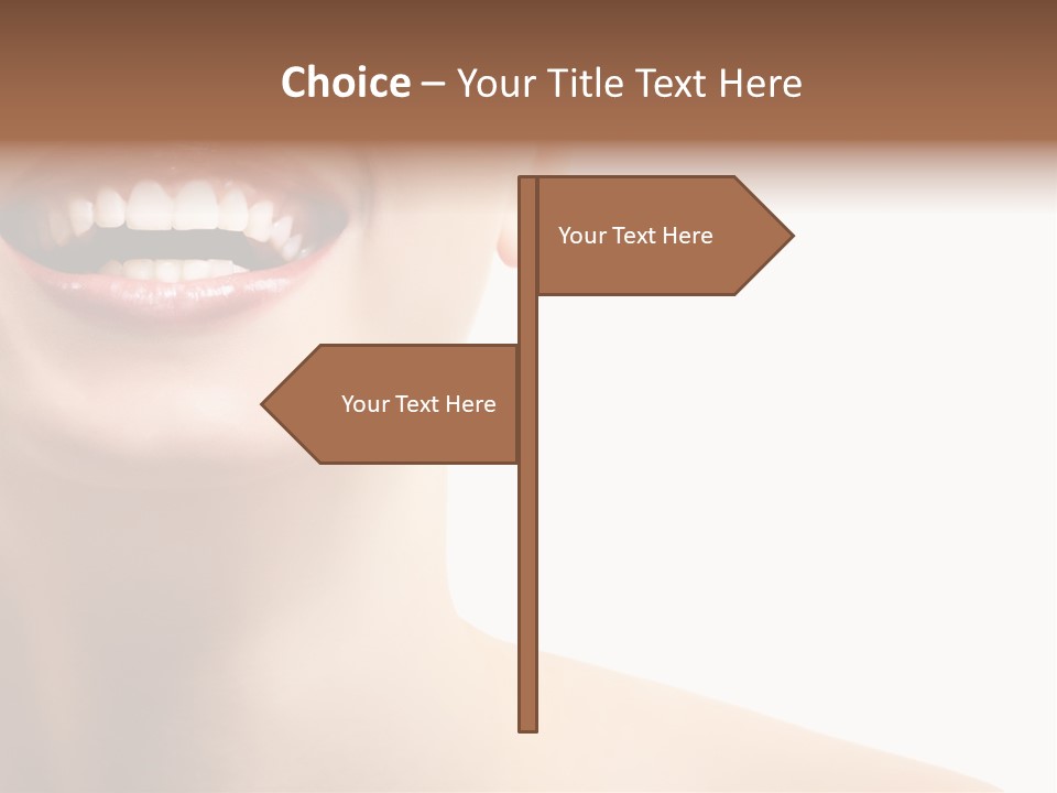 Mouth Beauty Person PowerPoint Template
