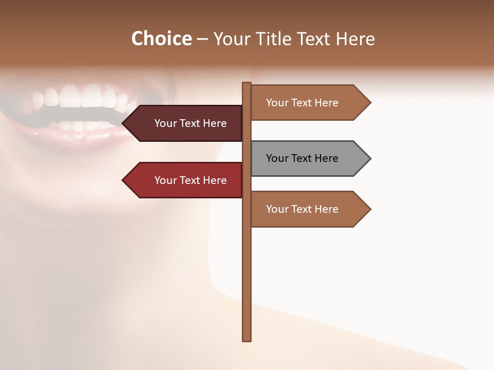 Mouth Beauty Person PowerPoint Template