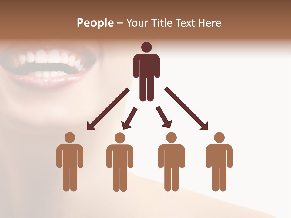 Mouth Beauty Person PowerPoint Template