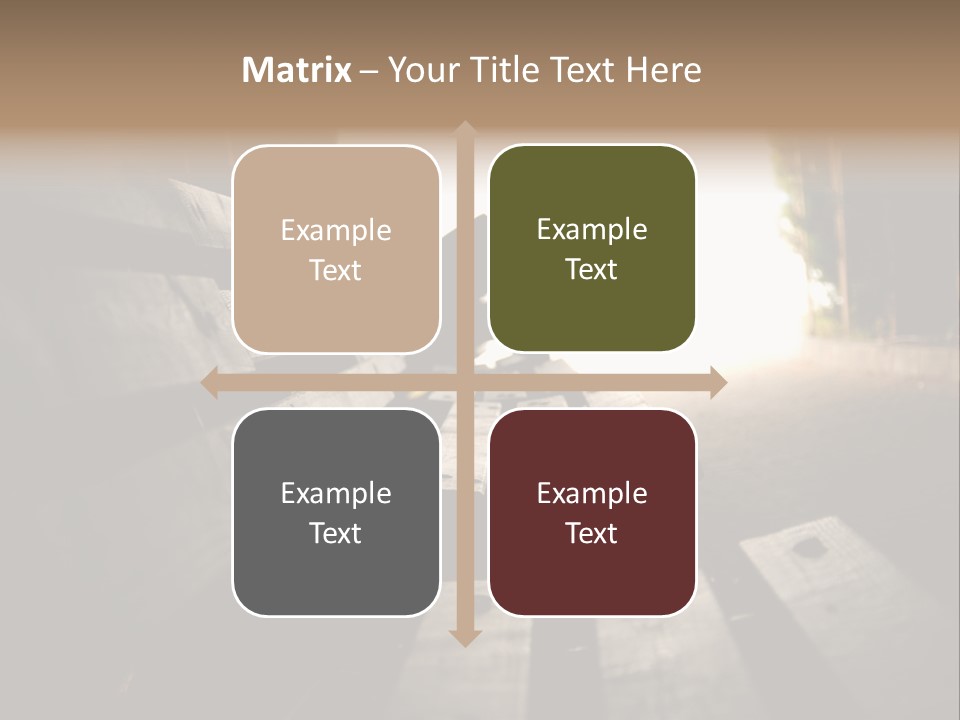 Greenhouse Concept Skateboard PowerPoint Template