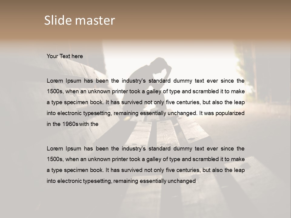 Greenhouse Concept Skateboard PowerPoint Template