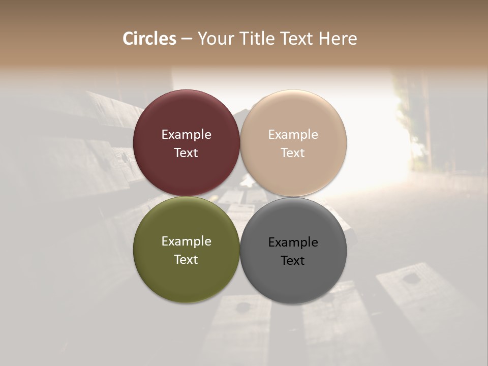 Greenhouse Concept Skateboard PowerPoint Template