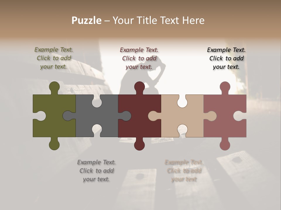 Greenhouse Concept Skateboard PowerPoint Template