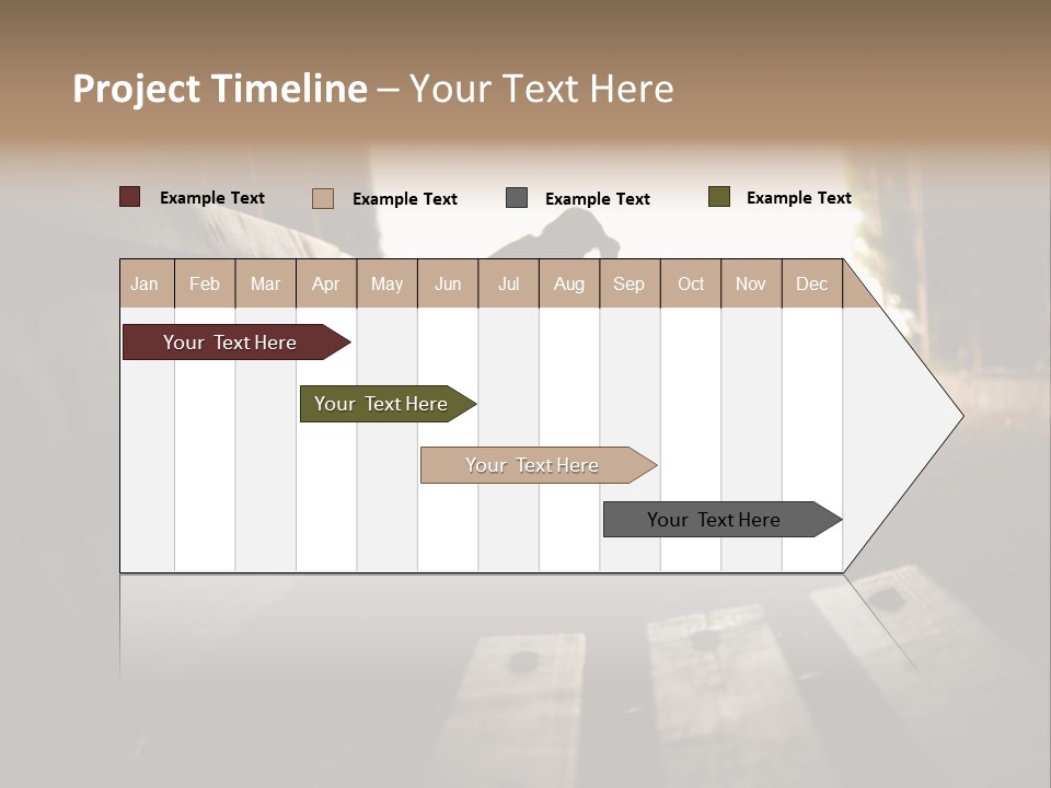 Greenhouse Concept Skateboard PowerPoint Template