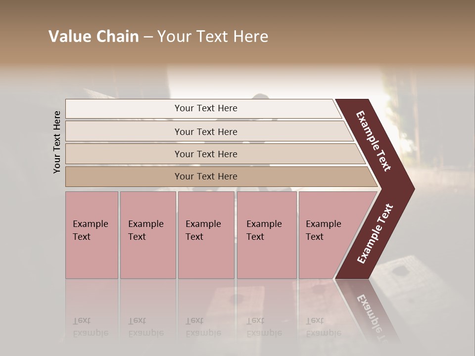 Greenhouse Concept Skateboard PowerPoint Template