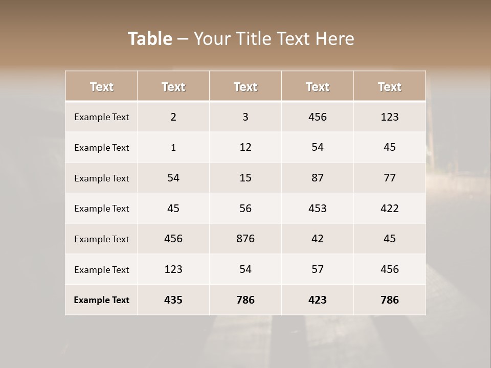 Greenhouse Concept Skateboard PowerPoint Template