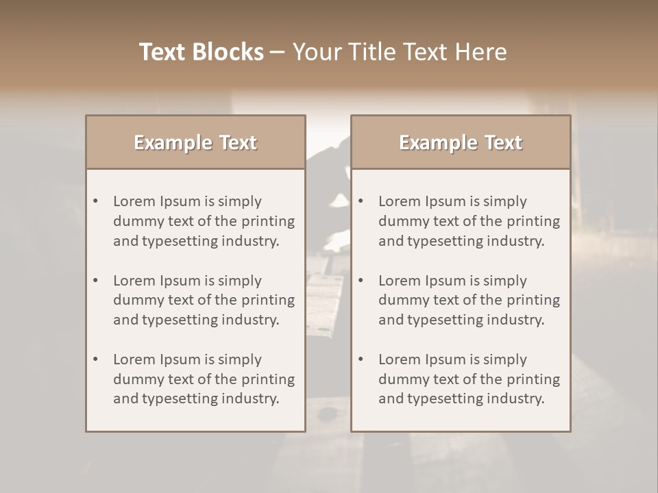 Greenhouse Concept Skateboard PowerPoint Template