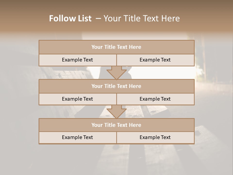 Greenhouse Concept Skateboard PowerPoint Template