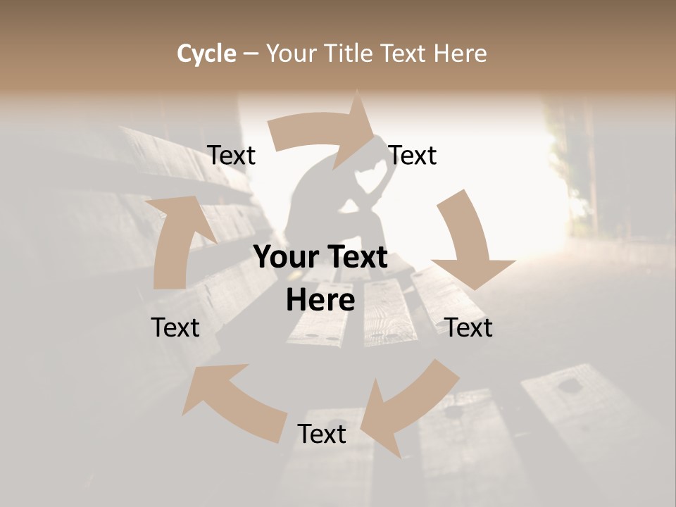 Greenhouse Concept Skateboard PowerPoint Template