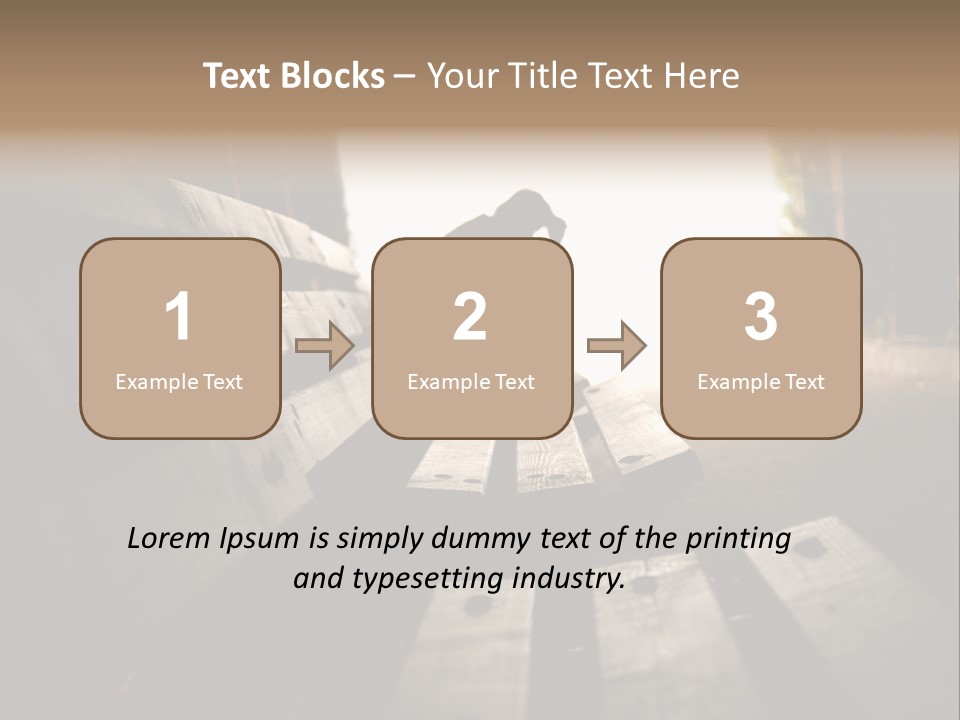 Greenhouse Concept Skateboard PowerPoint Template