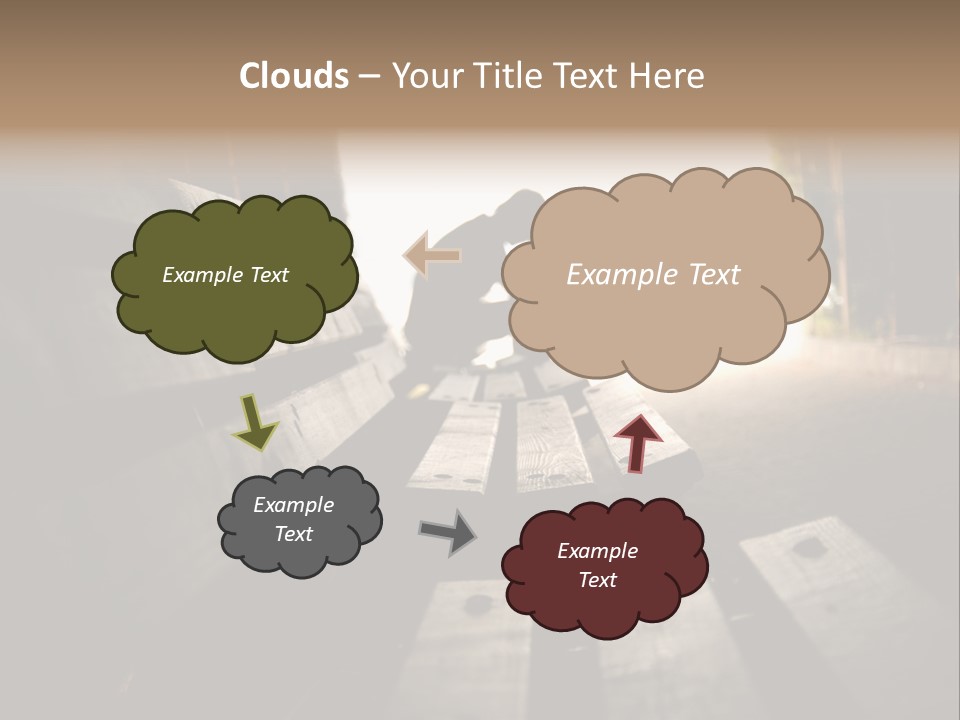 Greenhouse Concept Skateboard PowerPoint Template