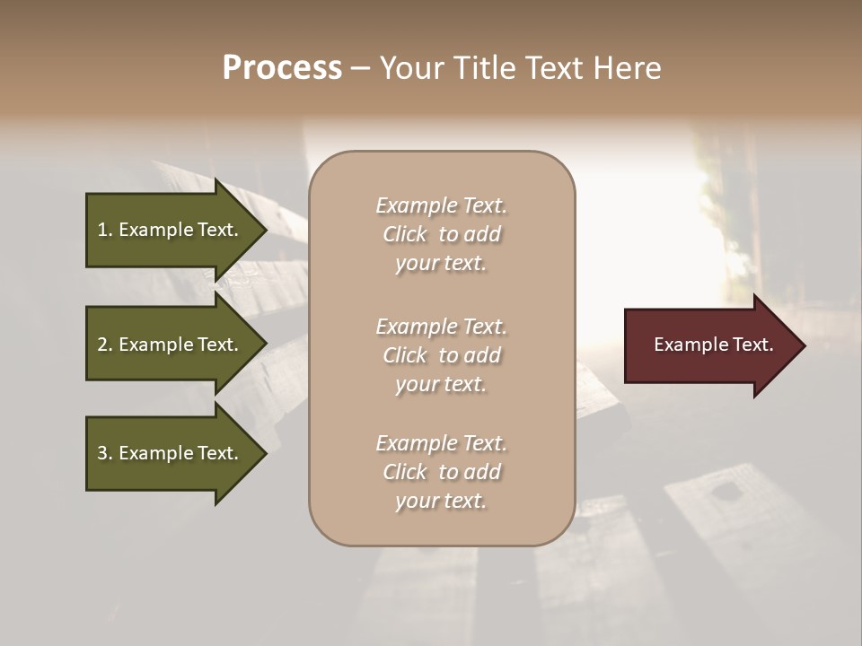 Greenhouse Concept Skateboard PowerPoint Template