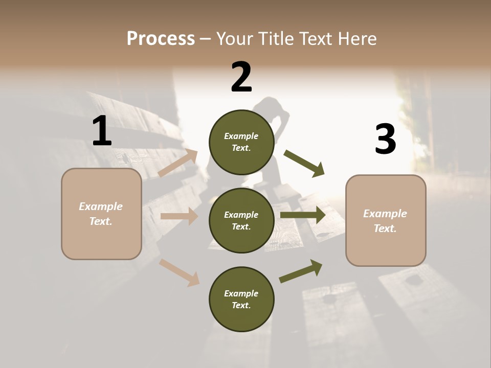 Greenhouse Concept Skateboard PowerPoint Template