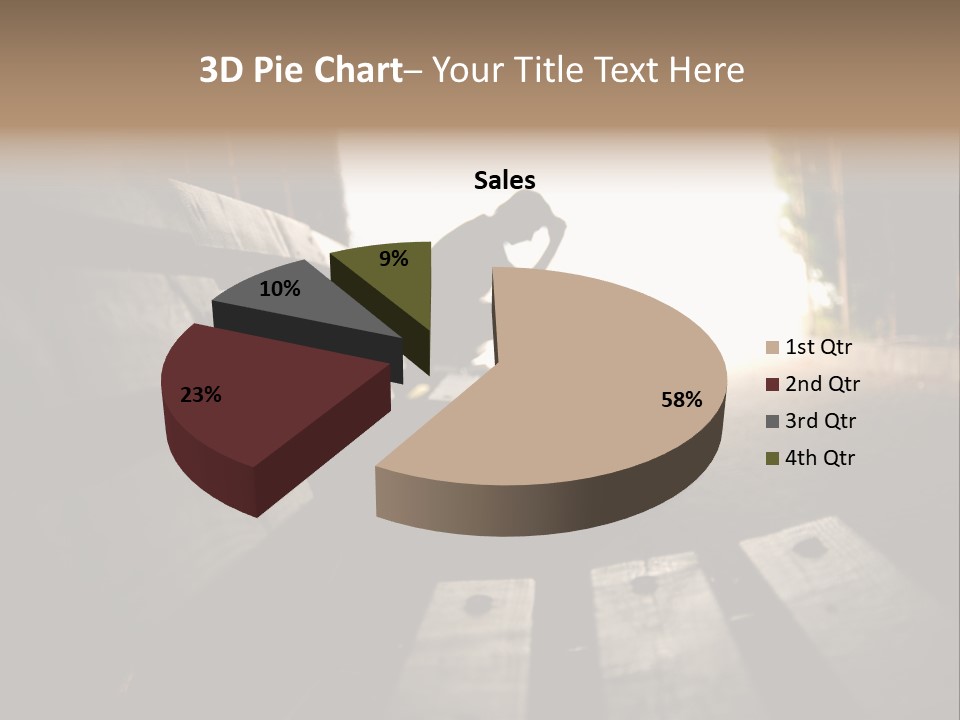 Greenhouse Concept Skateboard PowerPoint Template
