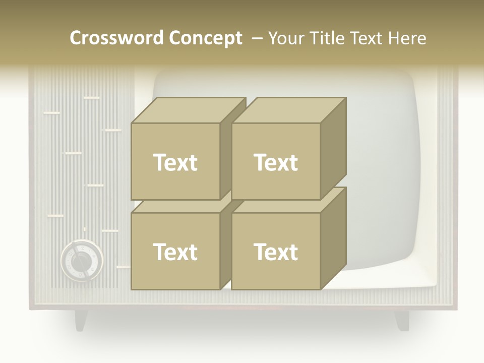 Knob Nobody Show PowerPoint Template