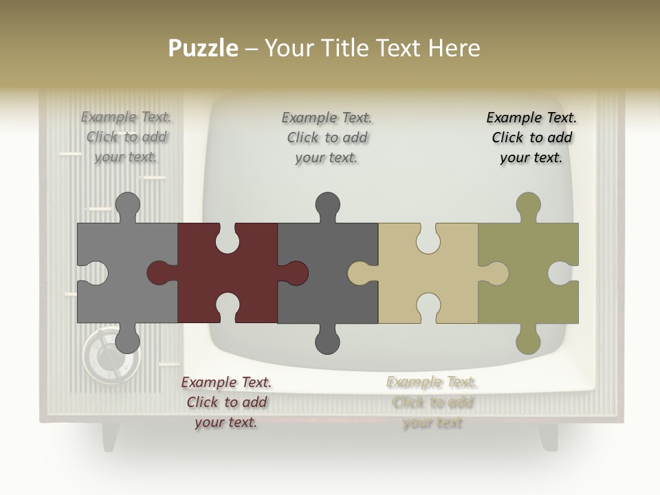 Knob Nobody Show PowerPoint Template