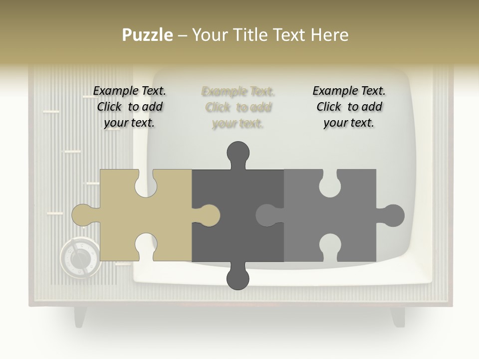 Knob Nobody Show PowerPoint Template